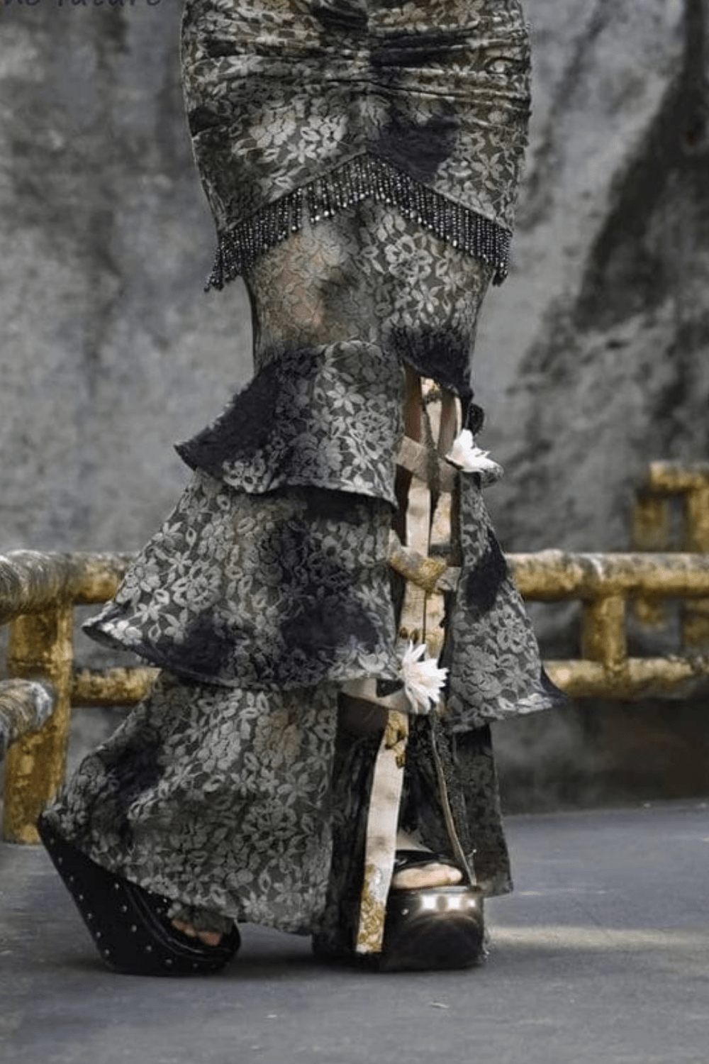 ExploreAllFinds - Gothic Skirts Irregular Hollow Out Chic Design - ExploreAllFinds
